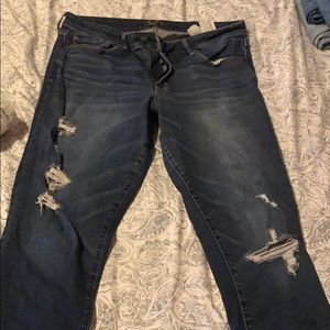 Abercrombie and Fitch cropped jeans